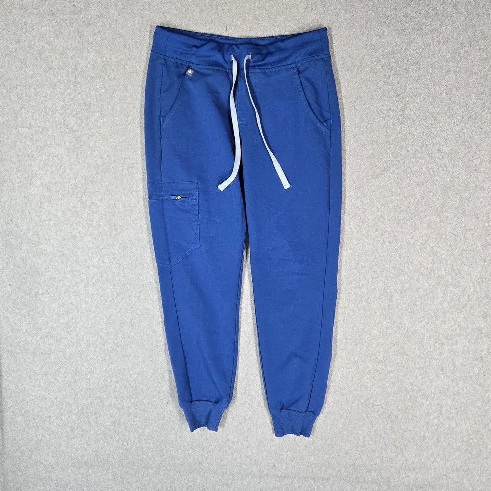 FIGS Women Scrub Pants XS/P Blue Cargo Jogger Zamora
